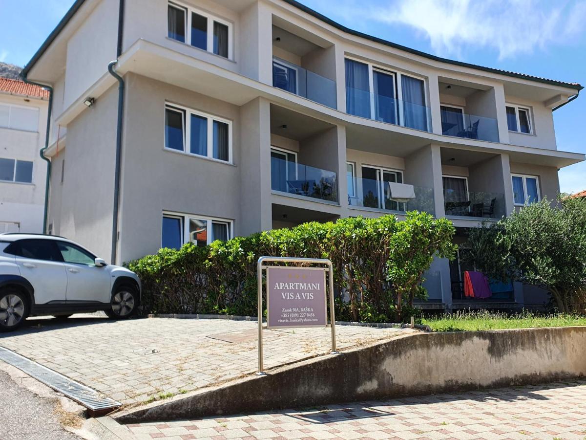 Vis A Vis Apartments Baška Dış mekan fotoğraf